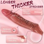 Reusable 8.6 Silicone Cock Sleeve Enlarger - Image 6