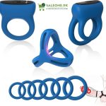Multi-Functional 6-in-1 Vibrating Cock Ring | Libidozox