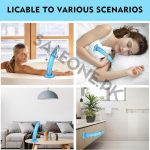 7.9inch Blue Soft Realistic Dildo | Suction Cup - Image 2