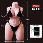 Realistic Baquick 10lb Sex Doll For Male | Compact TPE Toy - Image 2