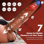 Eronight Thrusting Dildo Vibrator | Hands-Free Adult Toy - Image 3