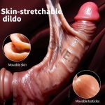 8.5 Inch Soft Silicone Dildo Jerkable Skin | Realistic Feel - Image 3