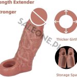 6.7 Inch Realistic Silicone Penis Extender | GlenForte  - Image 6