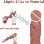 6.7 Inch Realistic Silicone Penis Extender | GlenForte  - Image 2