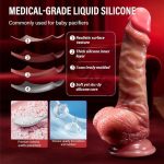 8.5 Inch Soft Silicone Dildo Jerkable Skin | Realistic Feel - Image 7