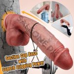 Realistic Huge Dildo Sex Toys | 10.8" Silicone - Image 3