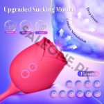 Mooligirl Rose Vibrators Sex Toy | Thrusting & Sucking - Image 7