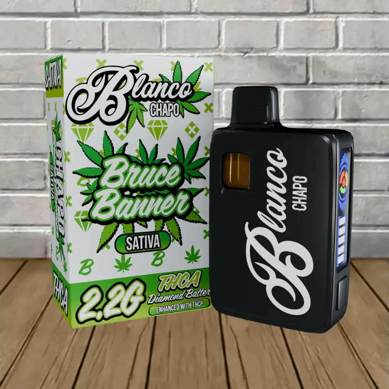 Chapo-Blanco-2.2g-THCA-Diamond-Batter-Disposable-Vape-Bruce-Banner.webp Chapo Blanco THCA Diamond Batter Disposables 2.2G Price - Image 1