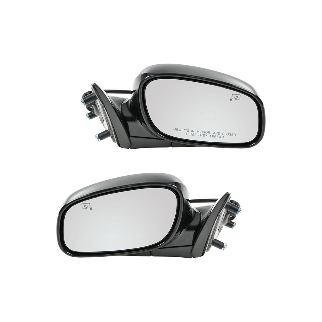 autopart-6-1.jpg Manual Door Mirror For Honda Civic, Black Textured - Image 1