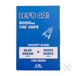 Let’s Go! 6g Takeoff Blend THC 6ml Disposable In Pakistan