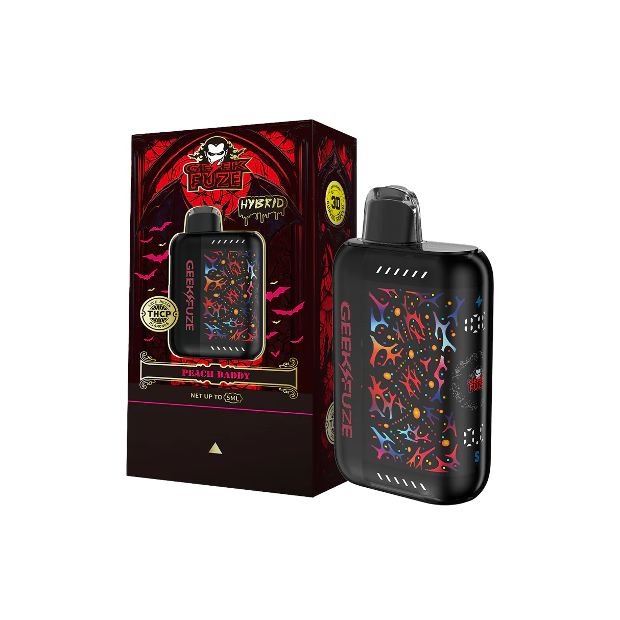 package_0012__-Peach-Daddy.webp GEEK Fuze VAMPOR THC-P 5g Disposable Vape In Pakistan - Image 1